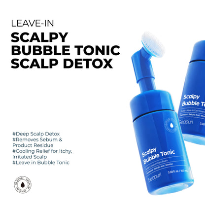 Seapuri Scalpy Bubble Tonic for Dry & Itchy Scalp Treatment