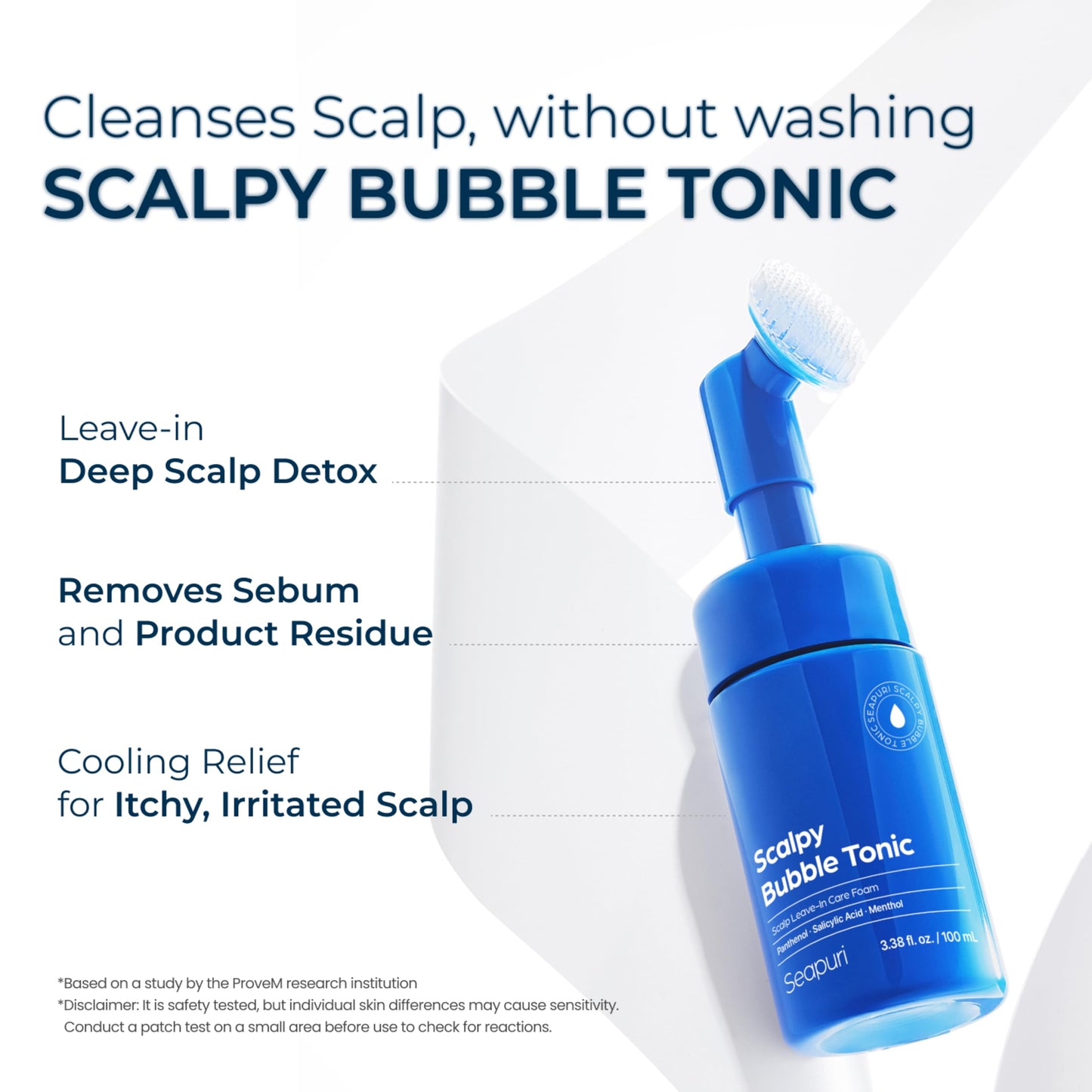 Seapuri Scalpy Bubble Tonic for Dry & Itchy Scalp Treatment