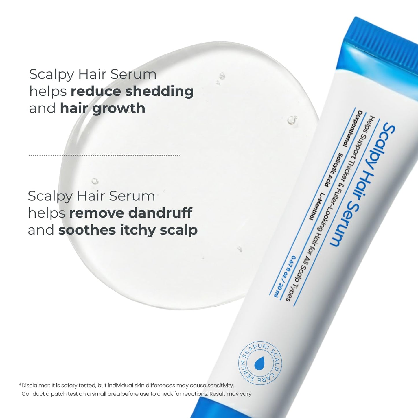 Seapuri Scalpy Hair Growth Serum for Thinning Hair